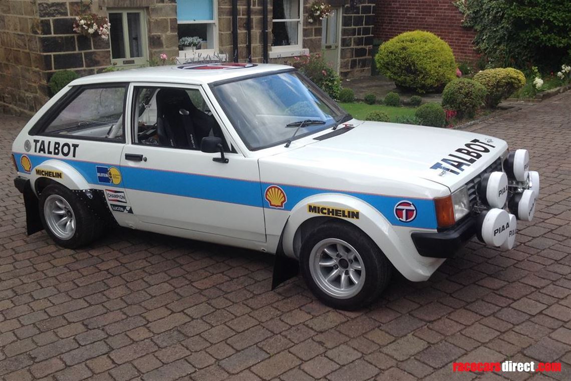 Racecarsdirect.com - Talbot Lotus Sunbeam Gp 2 rally car