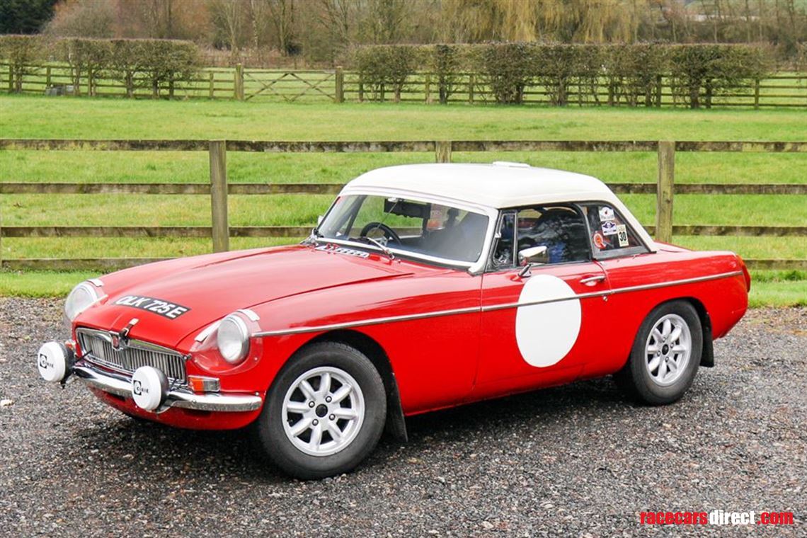 Racecarsdirect.com - 1967 MG B Roadster Rally Car