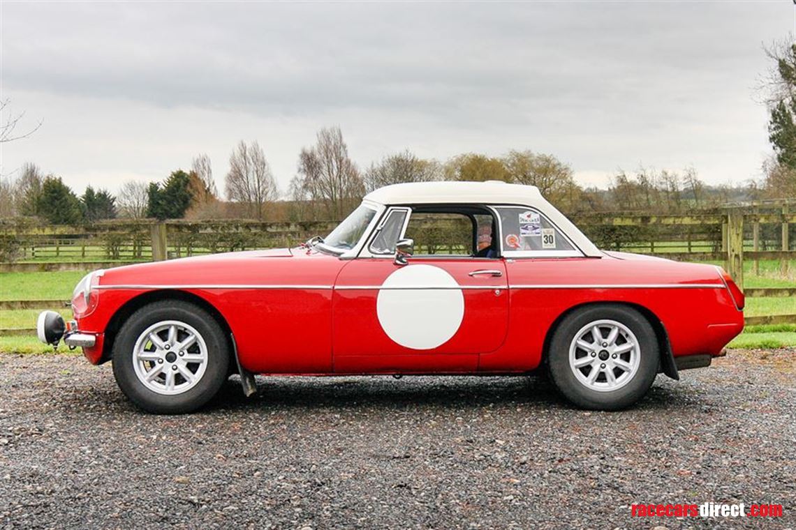 Racecarsdirect.com - 1967 MG B Roadster Rally Car