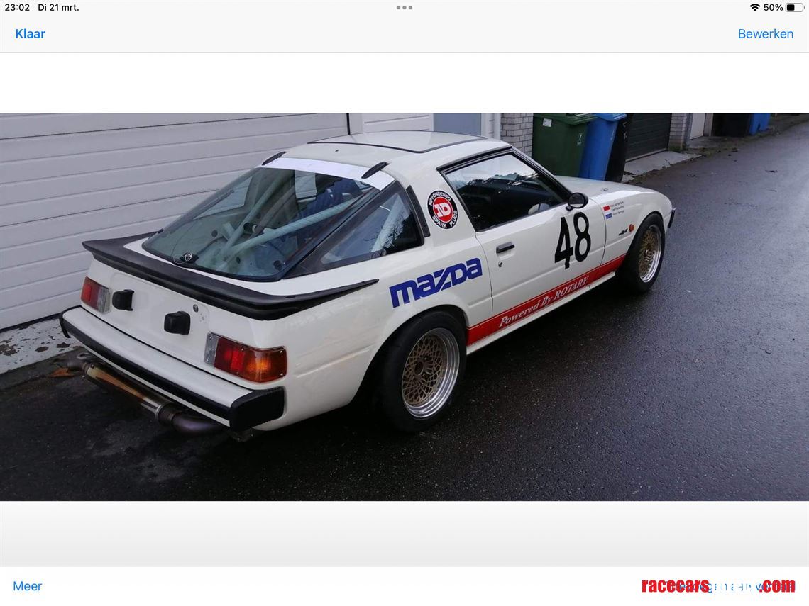 Racecarsdirect.com - Oldschool original Mazda RX7 SA Group A rotary racer