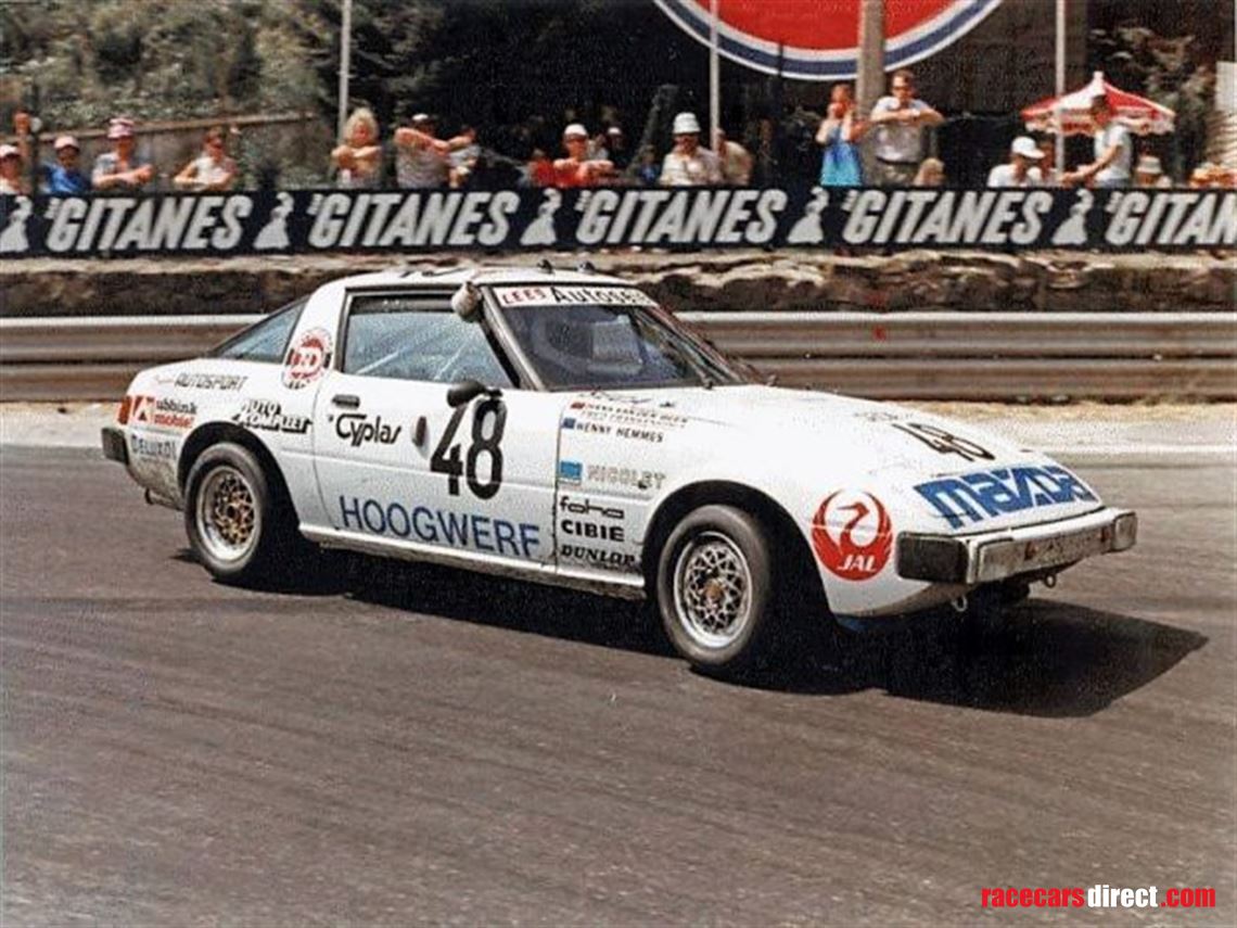 Racecarsdirect.com - Oldschool original Mazda RX7 SA Group A rotary racer