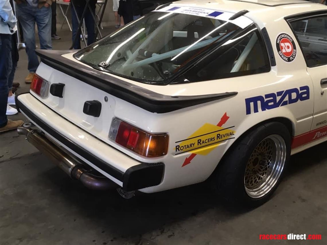 Racecarsdirect.com - Oldschool original Mazda RX7 SA Group A rotary racer