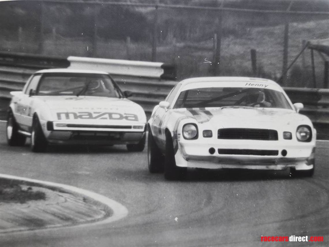 Racecarsdirect.com - Oldschool original Mazda RX7 SA Group A rotary racer