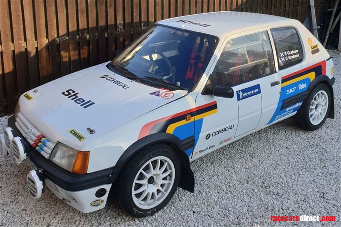 Peugeot 205 Gti Rally CM30 2372 Josh Jenkins, Peugeot 205 GTi At Race