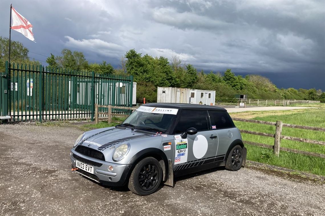 Mini Cooper Rally Car