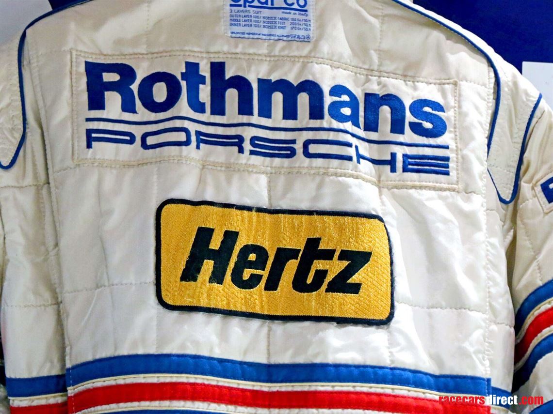 Racecarsdirect.com - Jacky Ickx Rothmans Porsche Race Suit