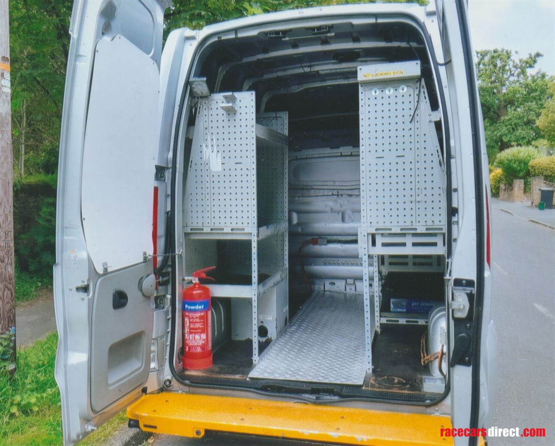 Racecarsdirect.com - Motorsport Service Van, low mileage, one owner.