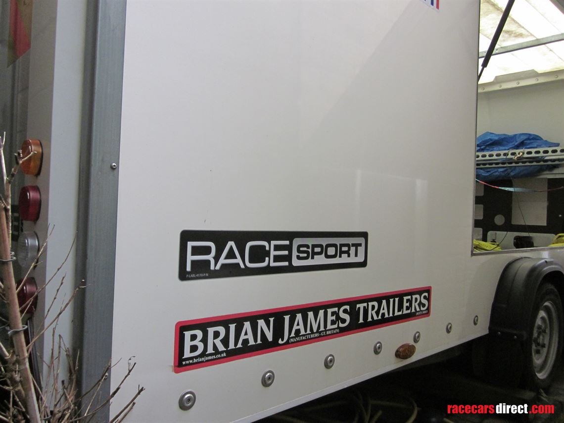 Racecarsdirect.com - BRIAN JAMES RACE SPORT TRAILER