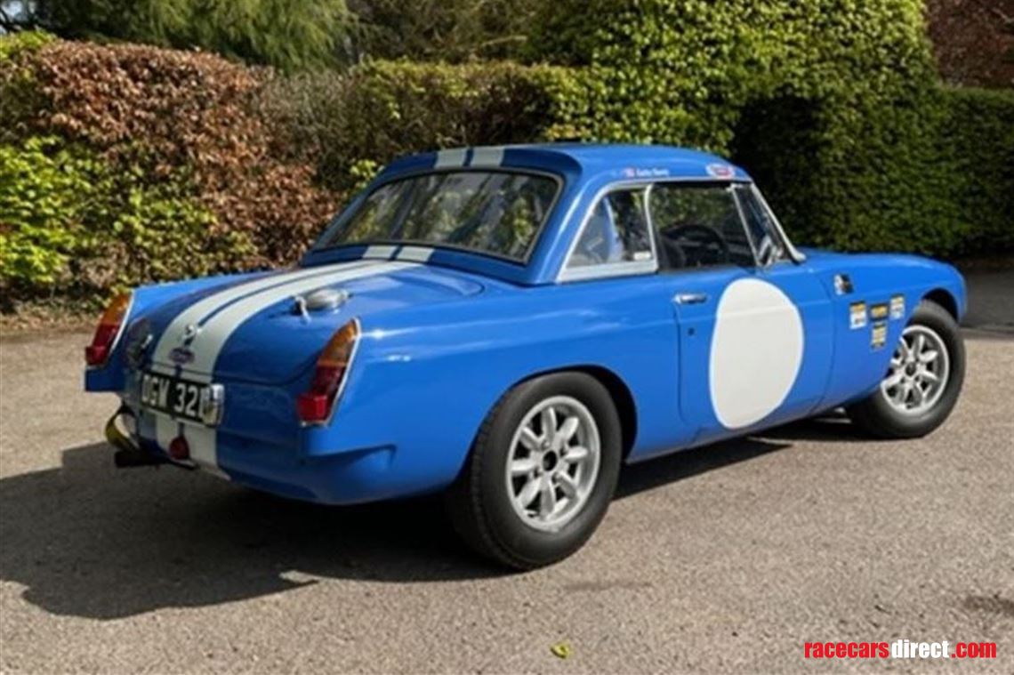 Racecarsdirect.com - 1964 MG B FIA race car built by MG Motorsport - POA