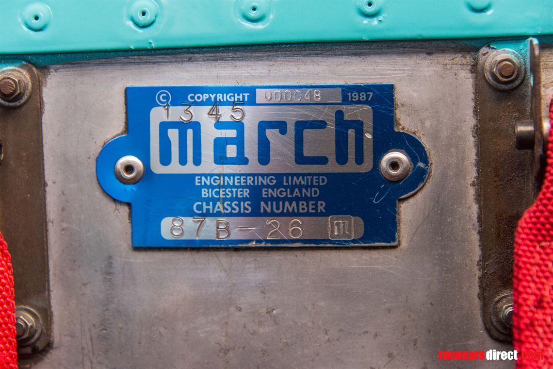 Racecarsdirect.com - F1 MARCH ENGINEERING 87P LEYTON HOUSE