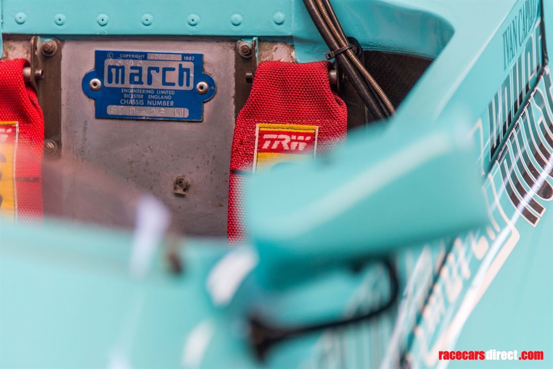 Racecarsdirect.com - F1 MARCH ENGINEERING 87P LEYTON HOUSE