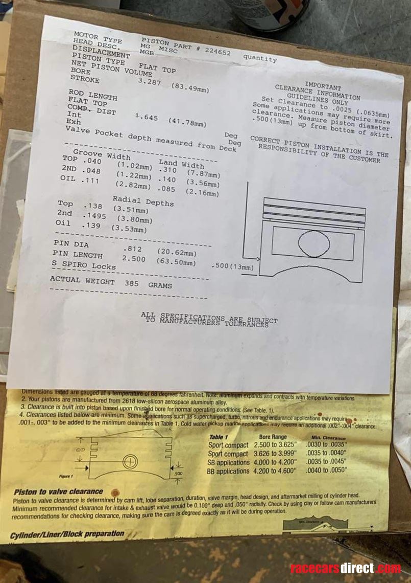 mgb-1950-cc-engine-parts-new