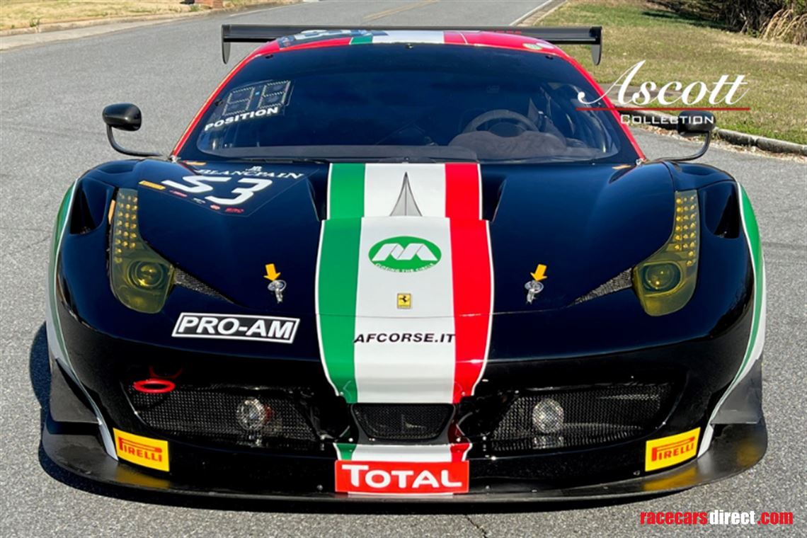 Racecarsdirect.com - 2011 FERRARI 458 GT3 ***SOLD***
