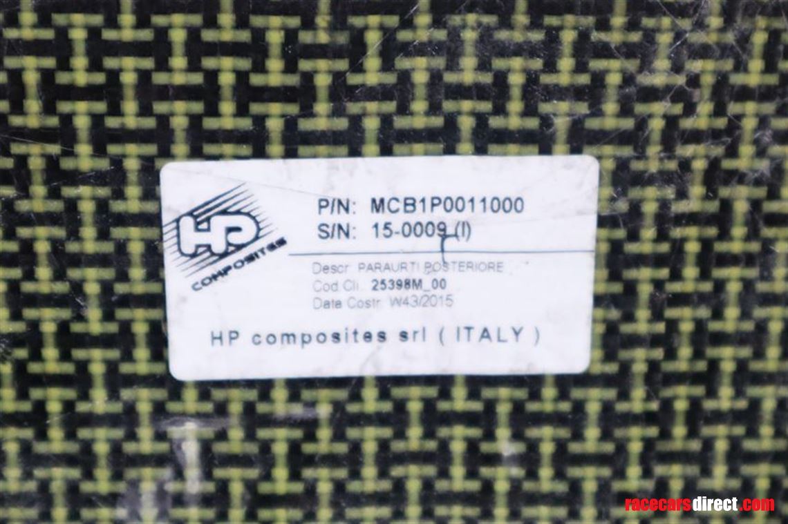 Racecarsdirect.com - Ferrari 488 GT3 Rear Bumper with Flaps