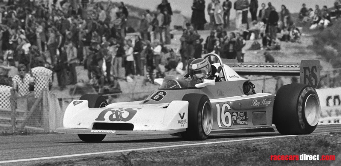 BOY HAYJE in CHEVRON B42-78-06 Zandvort 15 May 1978 - Aurora AFX British F1 Championship