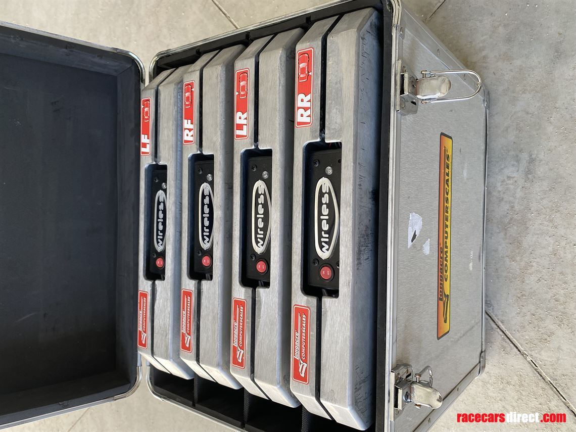 Racecarsdirect.com - Longacre Wireless corner weight scales + Pads