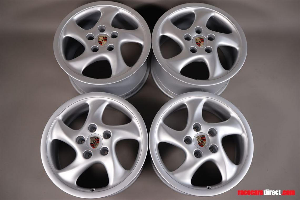 Racecarsdirect.com - Porsche 993 Turbo Hollow Spoke Wheels 7,5x18 and 10x18