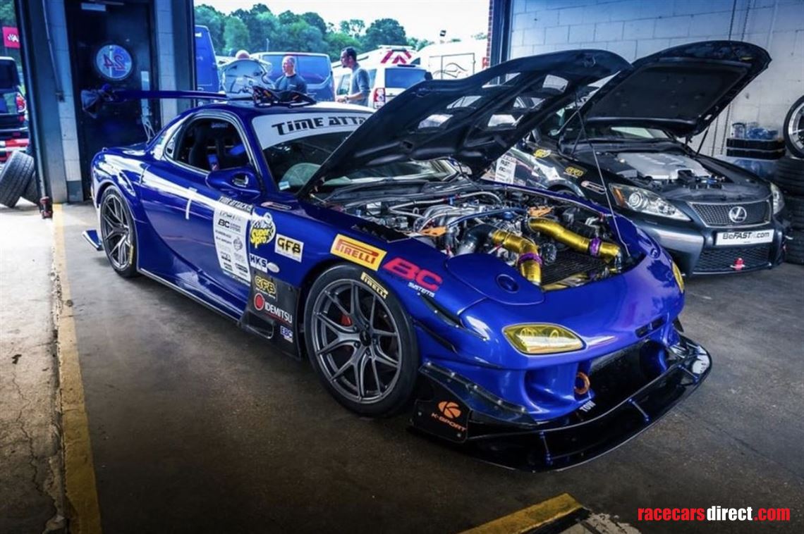 Racecarsdirect.com - 1999 Mazda Rx7 FD3S Type RS Time attack Car