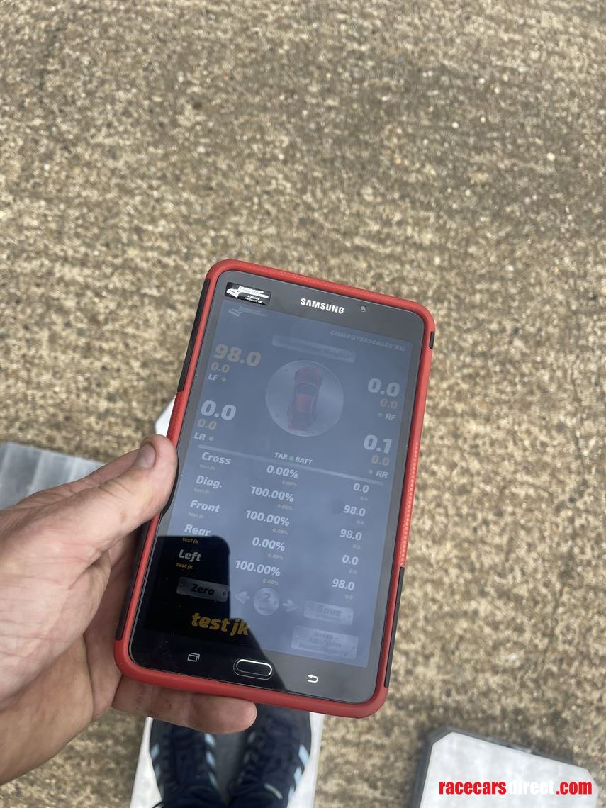 Racecarsdirect.com - LONGACRE XLI WIRELESS COMPUTER SCALES W/TABLET