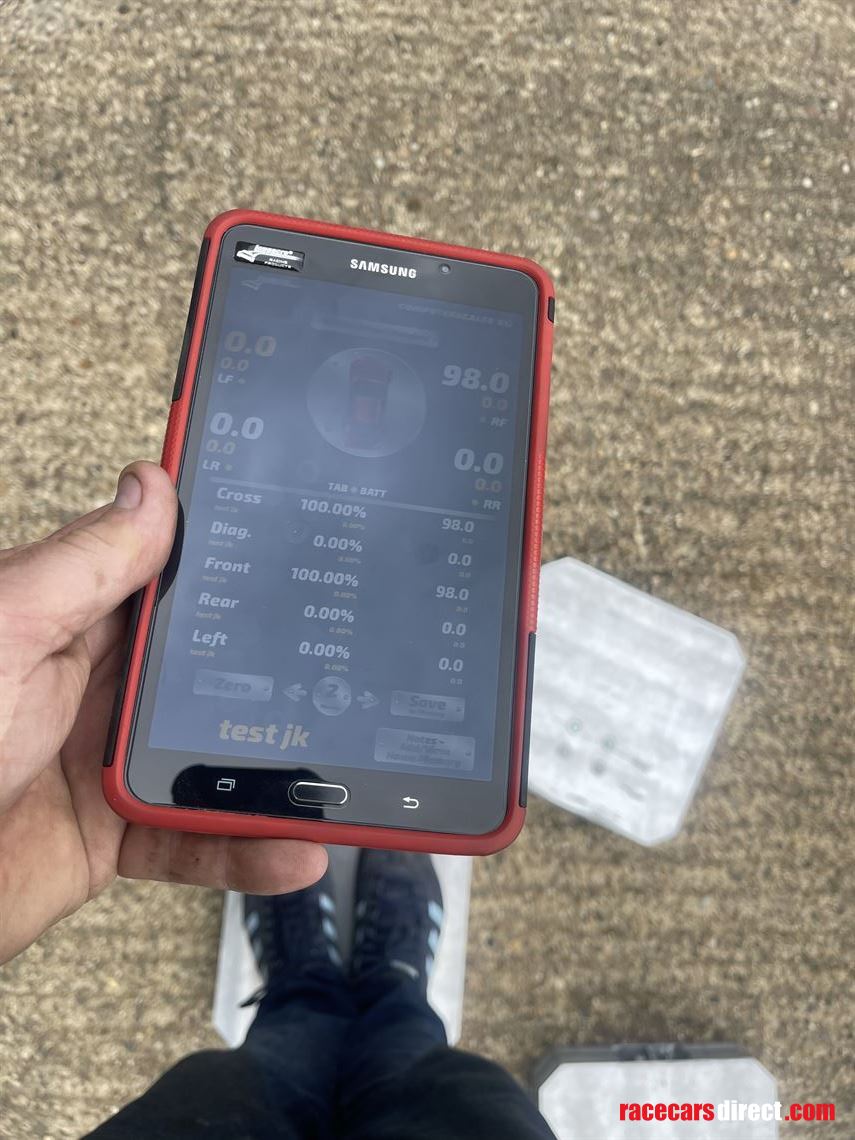 Racecarsdirect.com - LONGACRE XLI WIRELESS COMPUTER SCALES W/TABLET