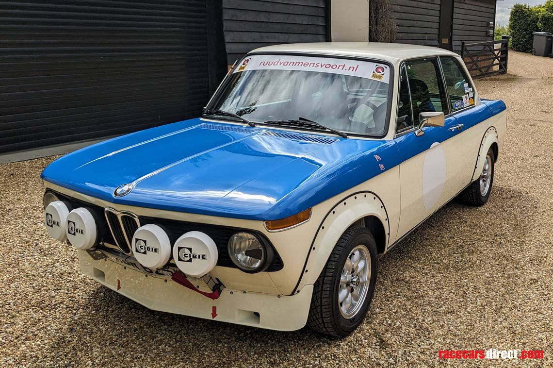 Racecarsdirect.com - BMW 2002 tii – historic rally car, road legal