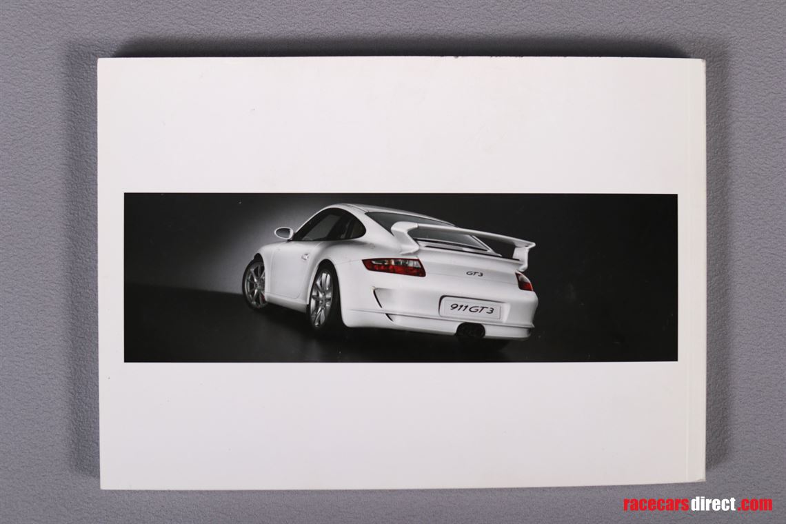 porsche-911-gt3-operating-instructions-model