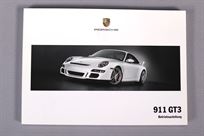 porsche-911-gt3-operating-instructions-model