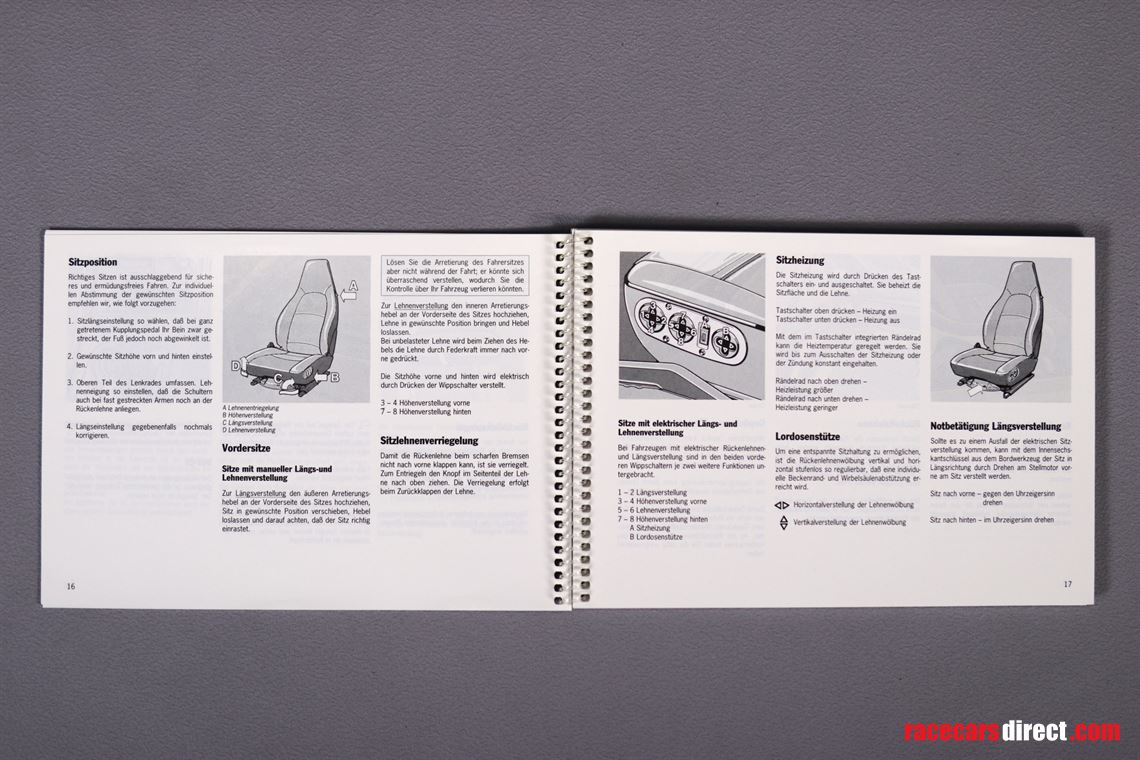 porsche-968-operating-instructions