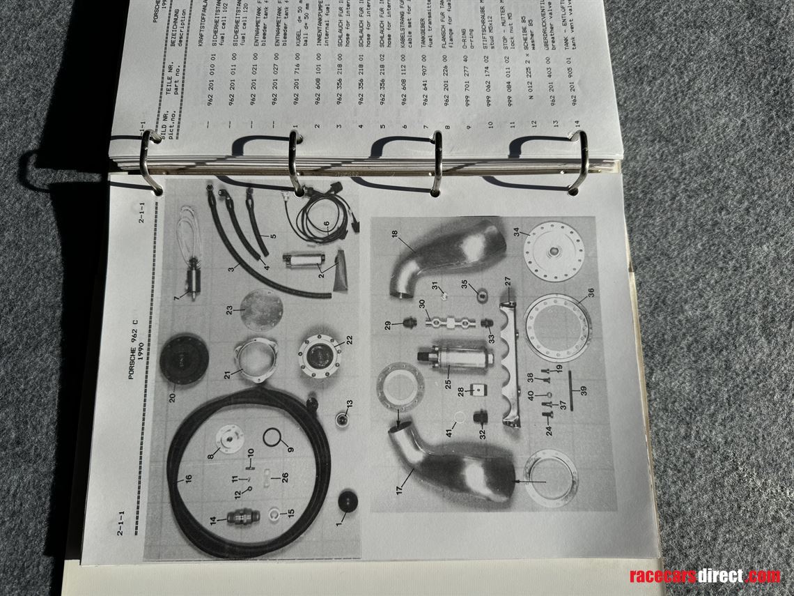 porsche-962-parts-catalogue