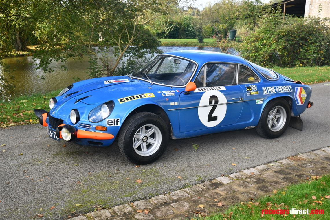 Alpine-Renault A110 - Tour de Corse - Rallye de France 1978 - Venturini - Simoni Alpine-Renault A110 - Tour de Corse - Rallye de France 1978 - Venturini - Simoni