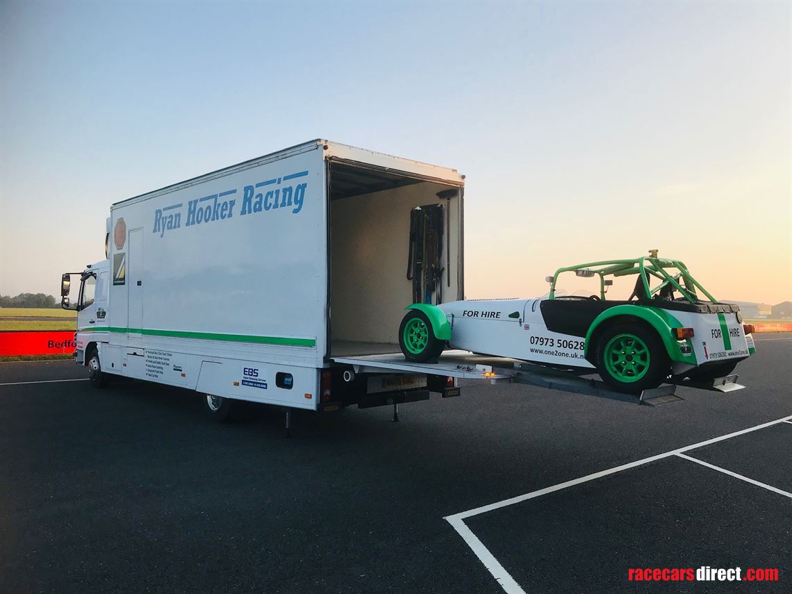 mercedes-race-car-transporter