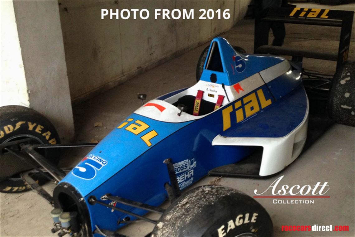 Racecarsdirect.com - 1989 RIAL ARC2 F1 Cosworth V8