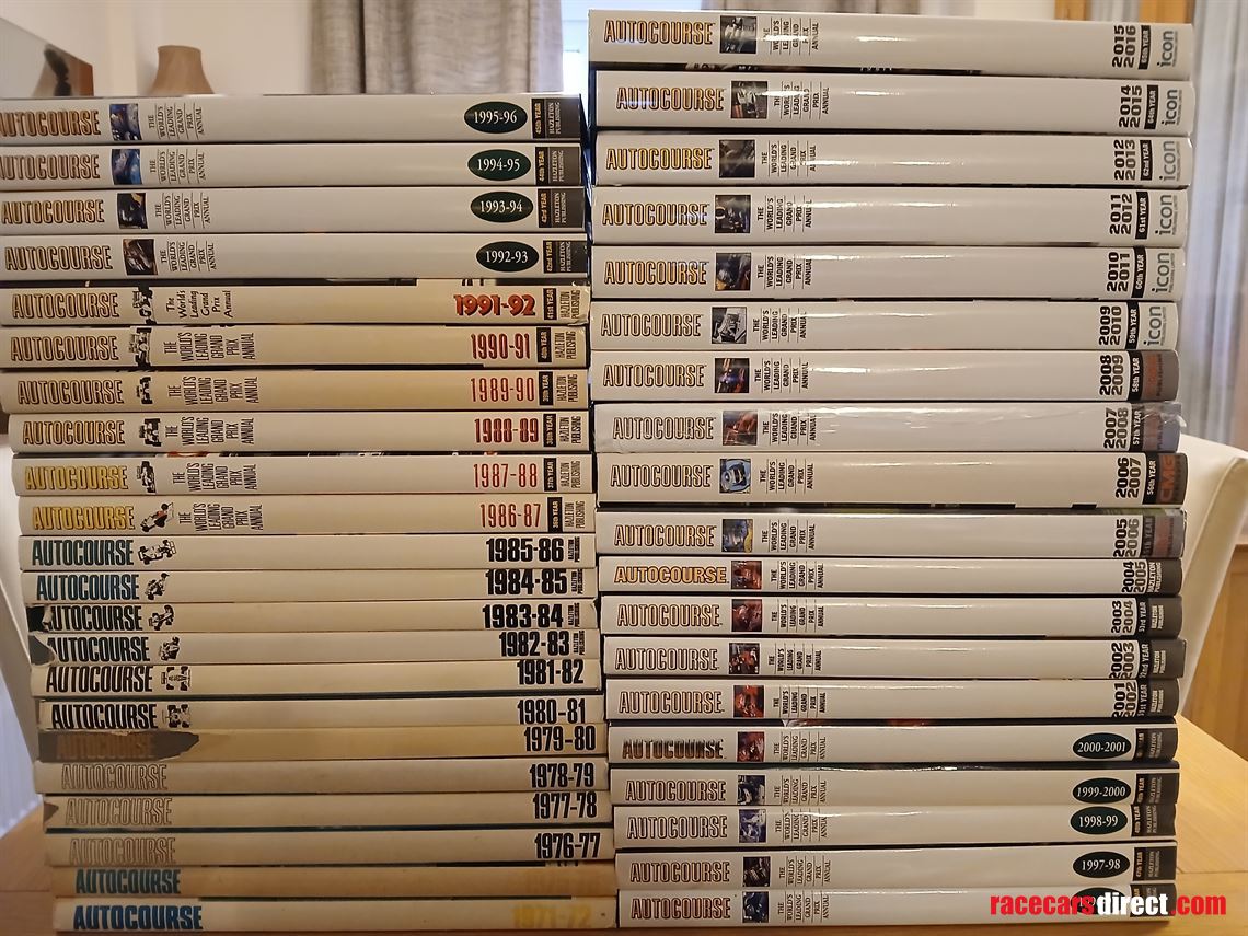 Racecarsdirect.com - A Large Selection of Autocourse Annuals from 1971-2015