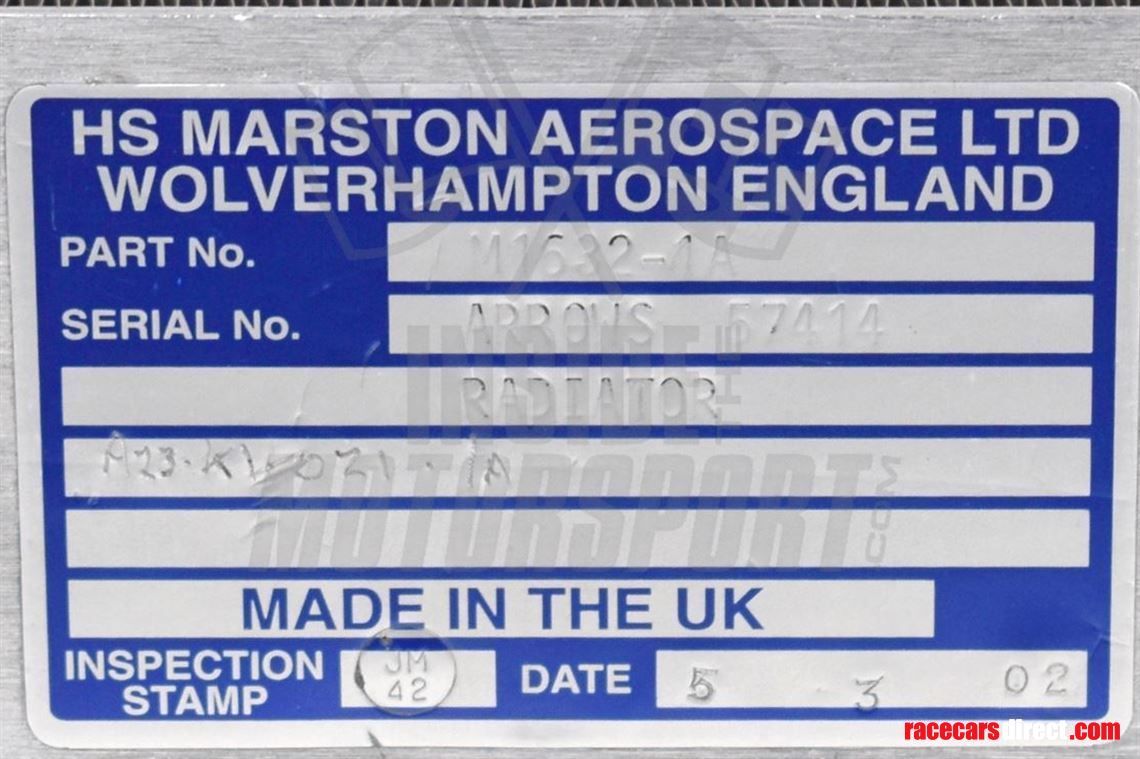 used-f1-water-cooled-radiator