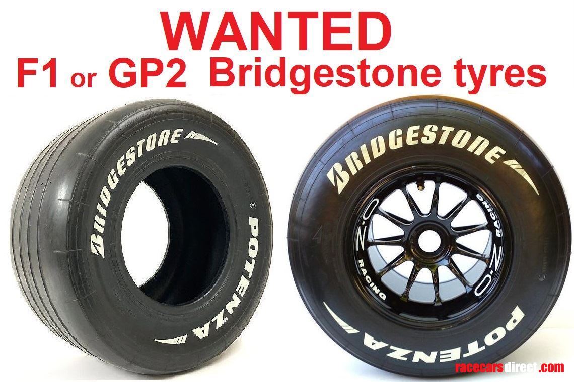 Racecarsdirect.com - WANTED - Formula 1 F1 BBS Wheel Rims 7Y + Bridg Tires