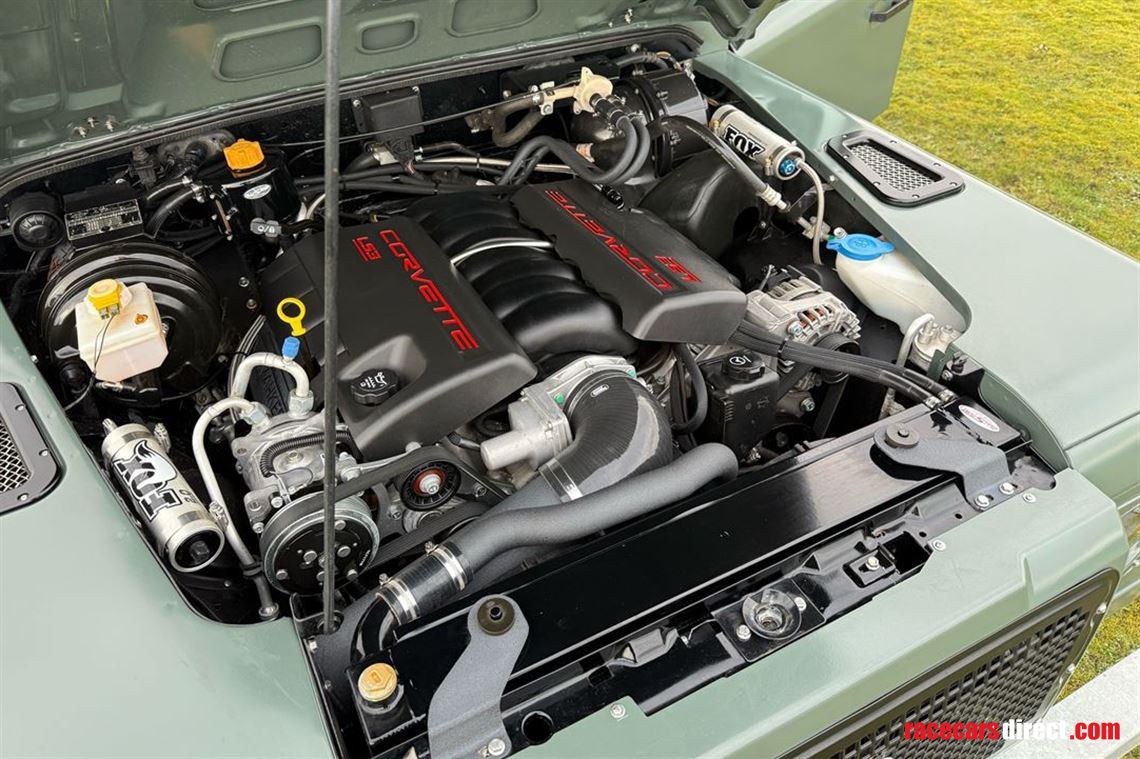 Land Rover Defender Engine Swap