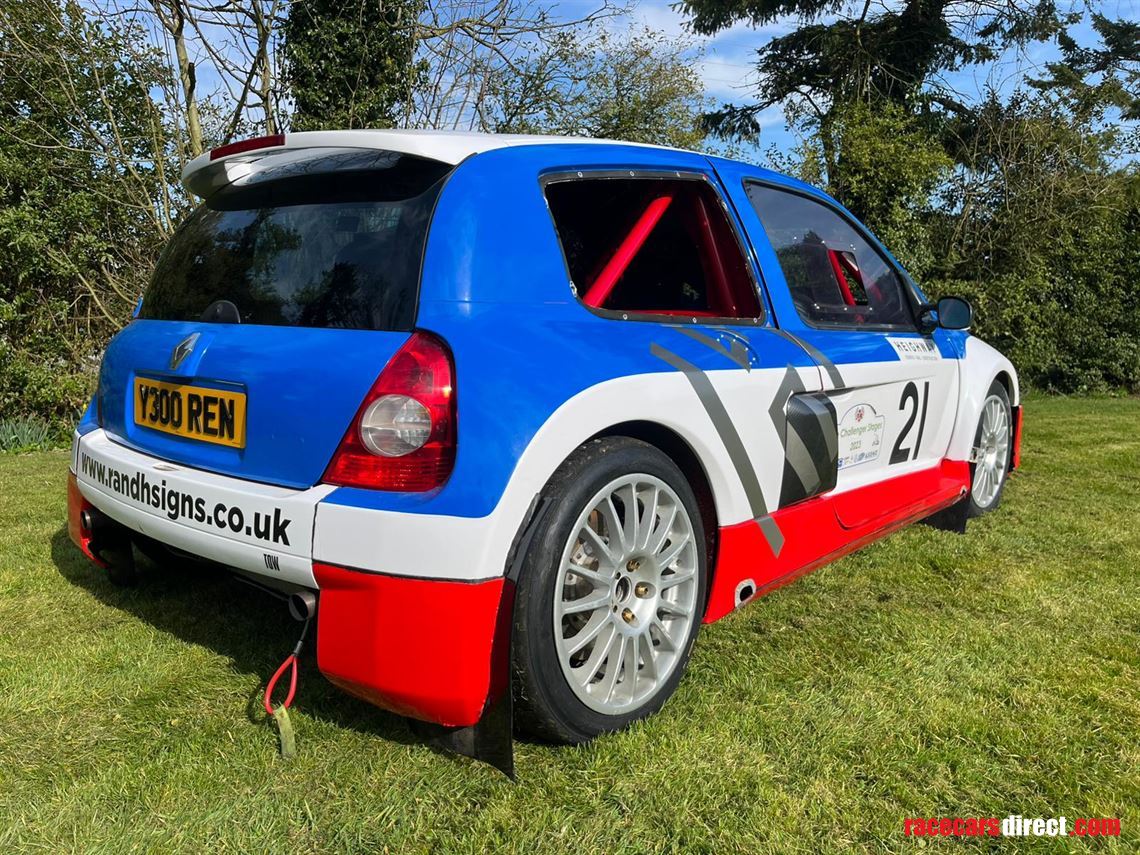 Racecarsdirect.com - RENAULT CLIO V6 MID ENGINE RALLY/RACE CAR /TRACK CAR