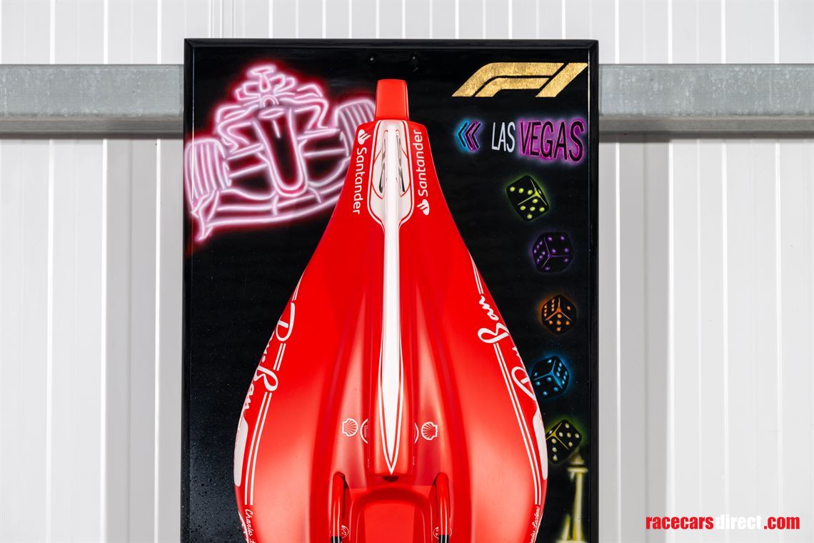 charles-leclerc-ferrari-sf23-f1-sculpture