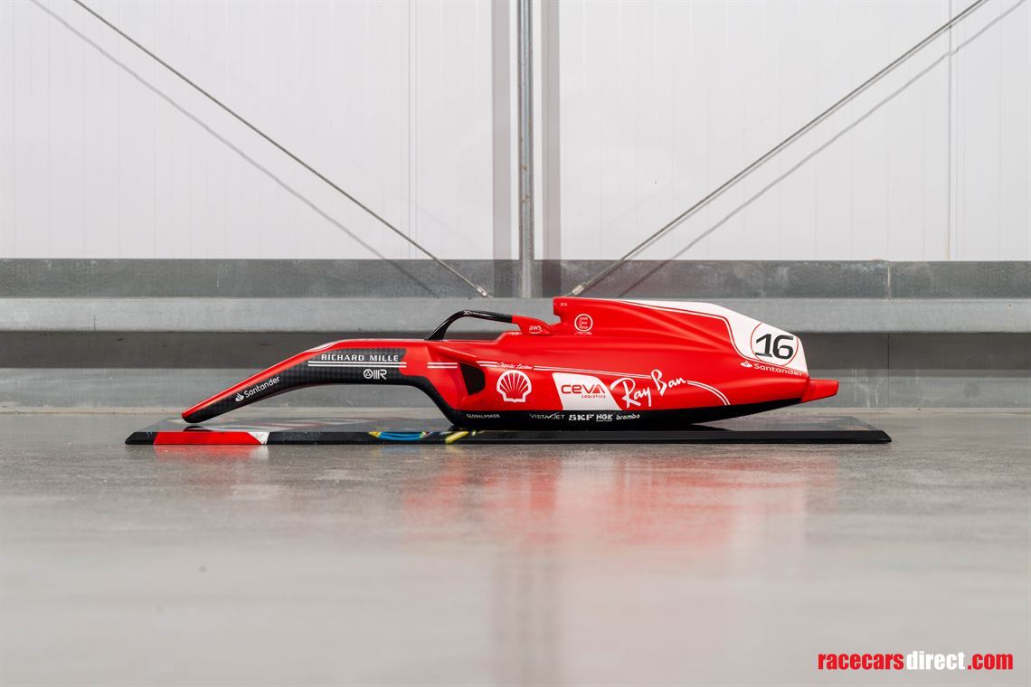 charles-leclerc-ferrari-sf23-f1-sculpture