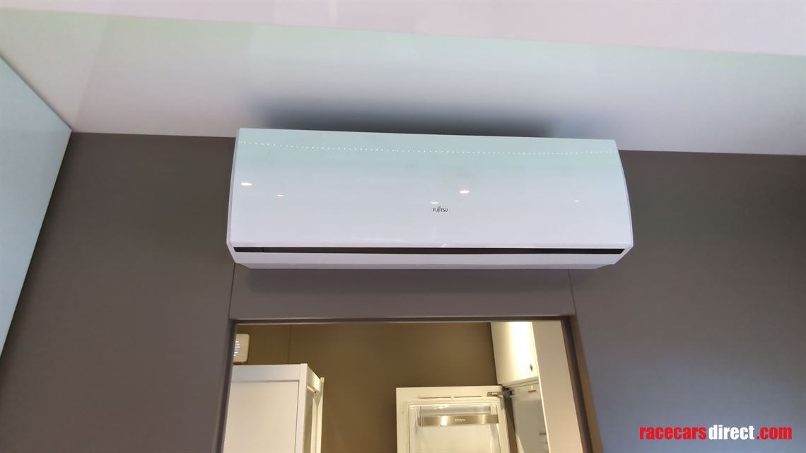 sold-used-race-trailer-with-kitchen-shower