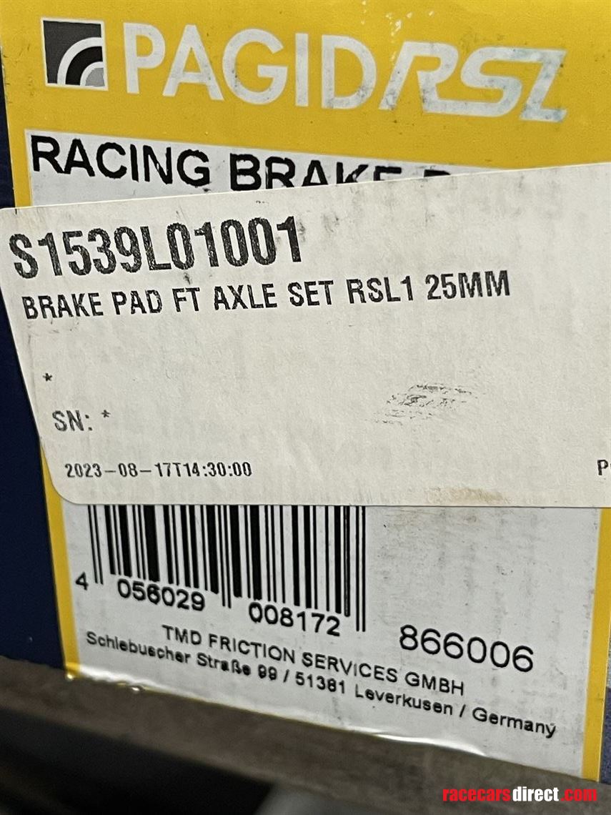 pagid-rsl1-brake-pad-set