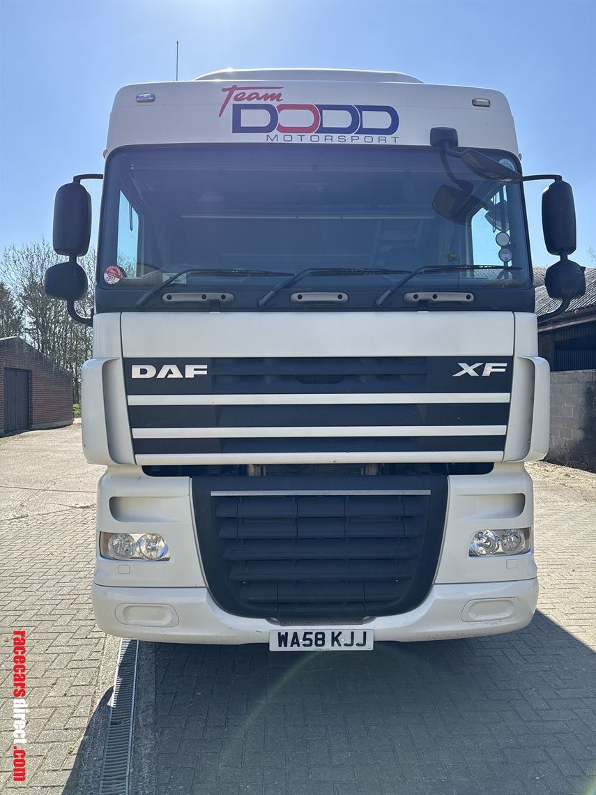 Racecarsdirect.com - 2008 DAF XF 105.460 - Race Team Four-Car Transporter
