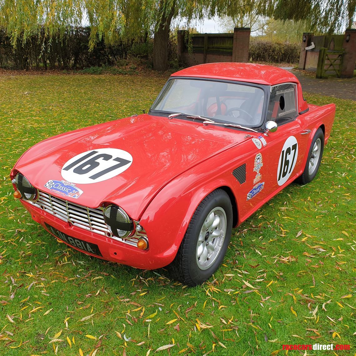 Triumph TR4 FIA race car