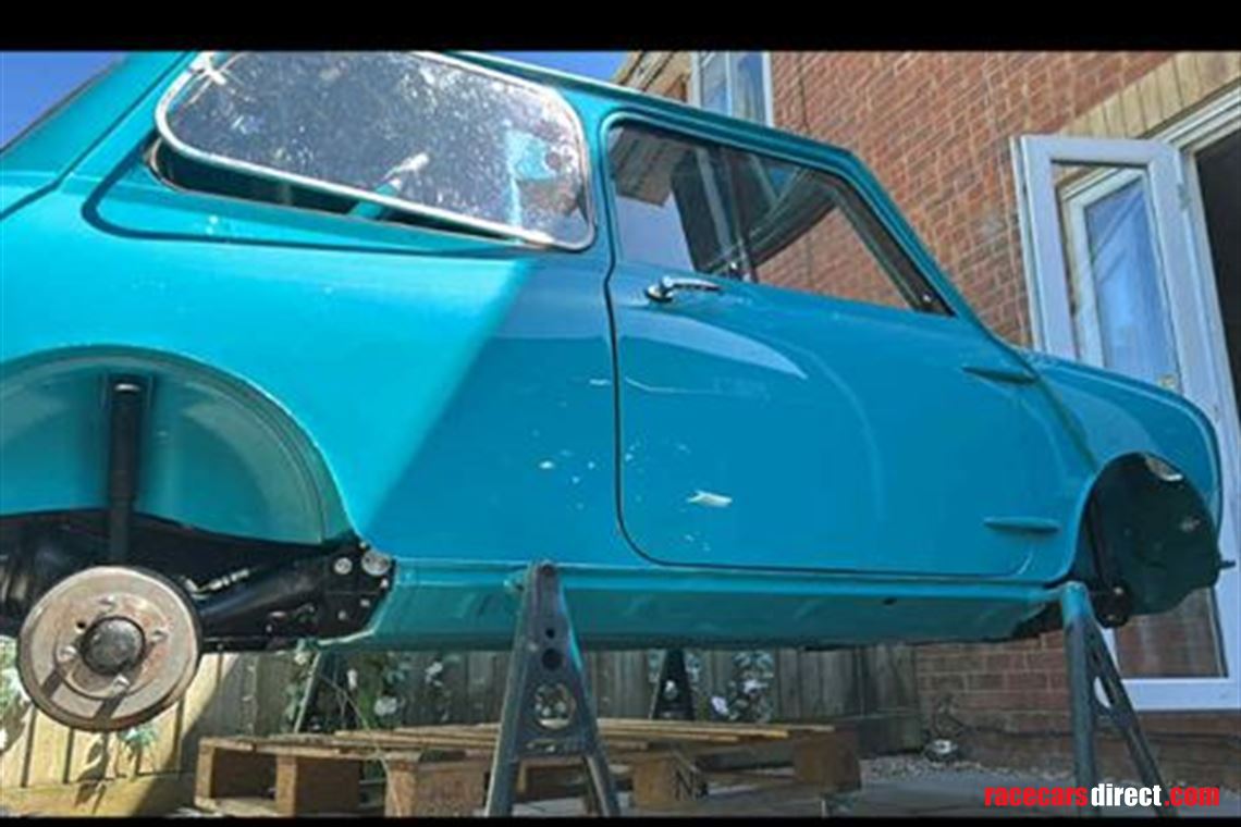 Racecarsdirect.com - 1967 mk1 Mini FIA Historic spec Rolling Shell