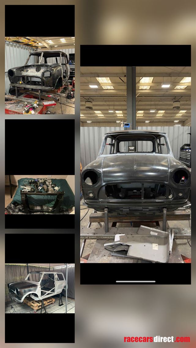 Racecarsdirect.com - 1967 mk1 Mini FIA Historic spec Rolling Shell