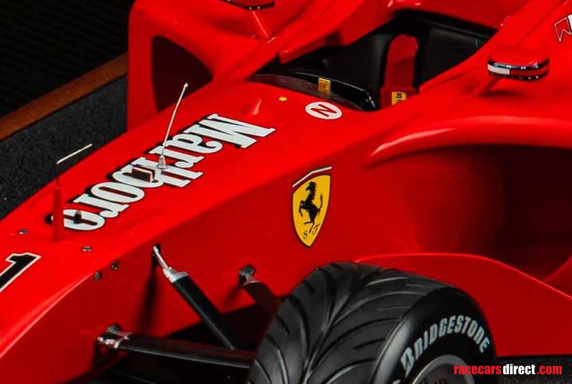 ferrari-f2001-amalgam-model-signed