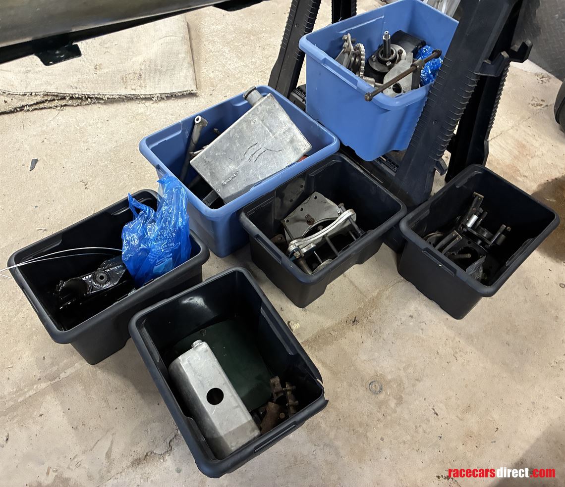 Engine mounts (for a JAP, easily adapted) suspension uprights and rear wishbones, driveshafts etc