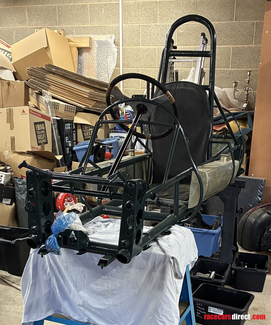 Chassis detail, painted