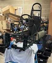 Chassis detail, painted