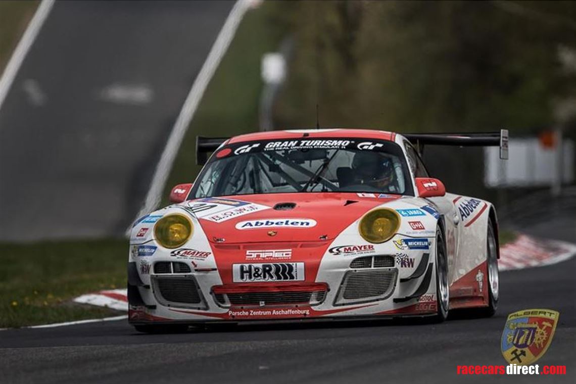 Albert Motorsport Porsche 997 GT3 R ex. Frikadelli Sabine Schmitz Patrick Huismann